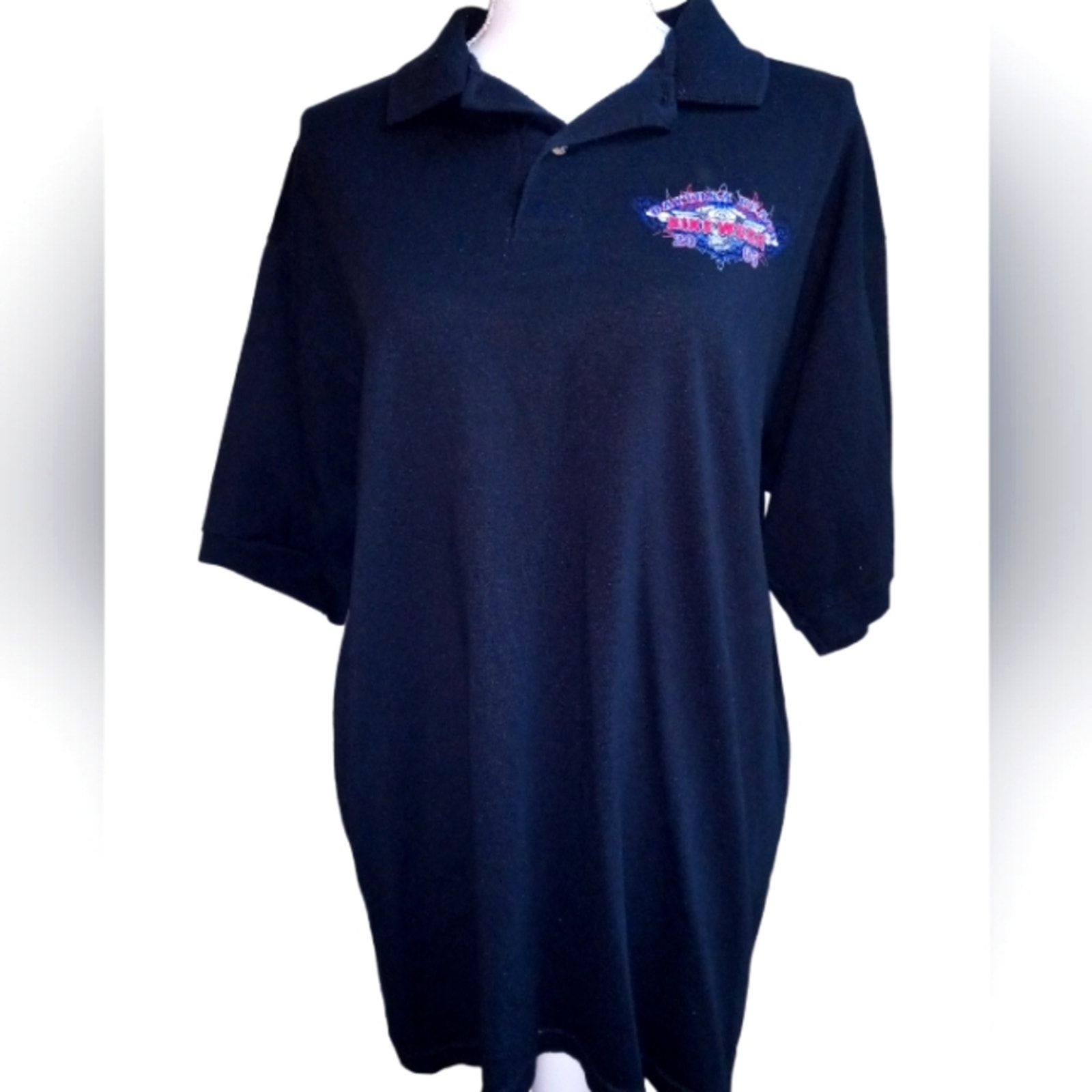 Daytona Beach 2005 Bike Week  Mens Collared Shirt  Size Large